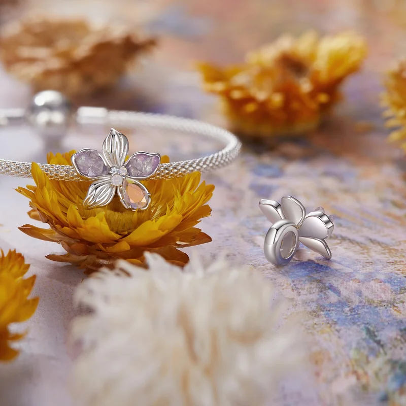 (imagem para) Contas do Jardim de Monet Estilo PANDORA - BSC990 - Visualizar 4