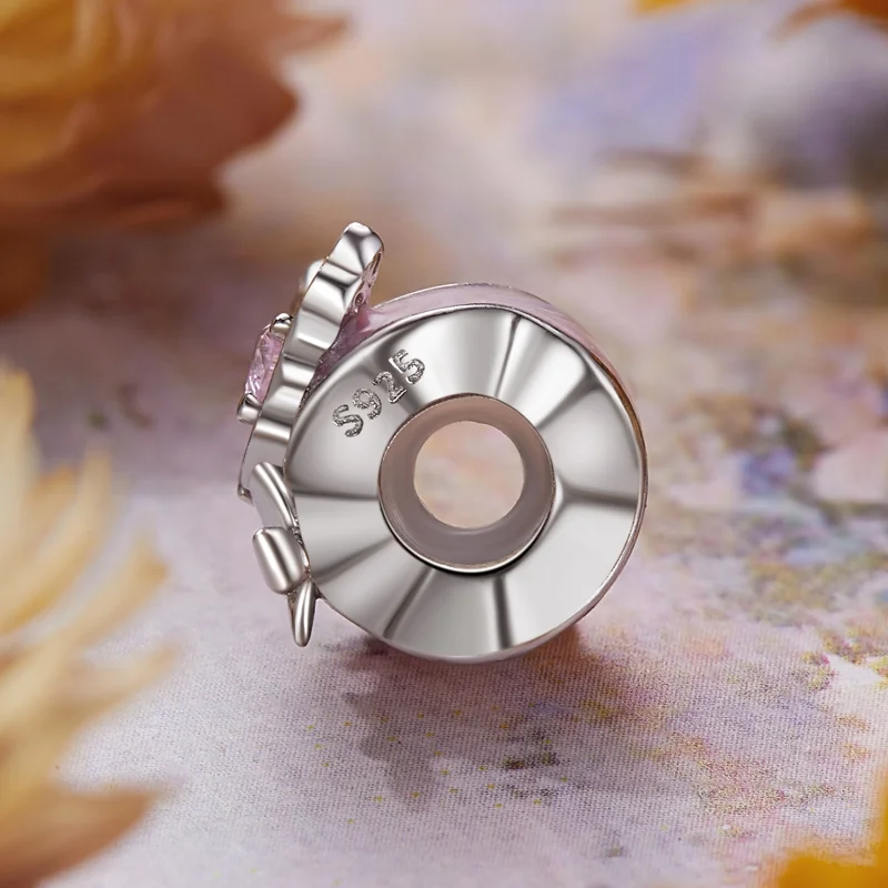 (imagem para) Contas Espaciadoras de Silicone Borboleta Monet Estilo PANDORA - BSC991 - Visualizar 3