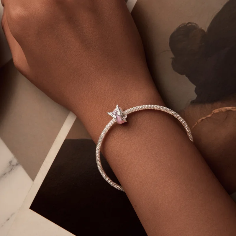 (imagem para) Contas Espaciadoras de Silicone Borboleta Monet Estilo PANDORA - BSC991 - Visualizar 5