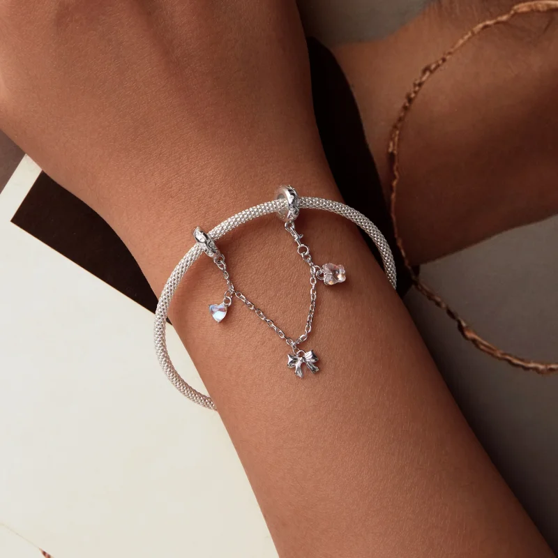 (imagem para) Corrente de Segurança com Laço de Balé Estilo PANDORA - SCC2762 - Visualizar 5