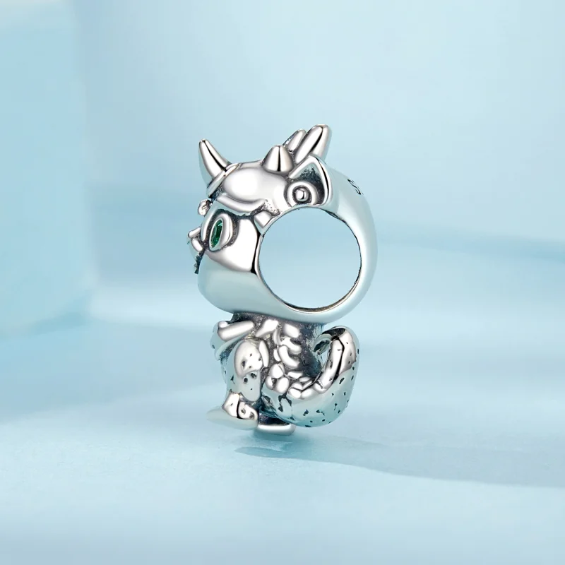 (imagem para) Miçangas de Pequeno Dragão Estilo PANDORA - SCC2720 - Visualizar 3