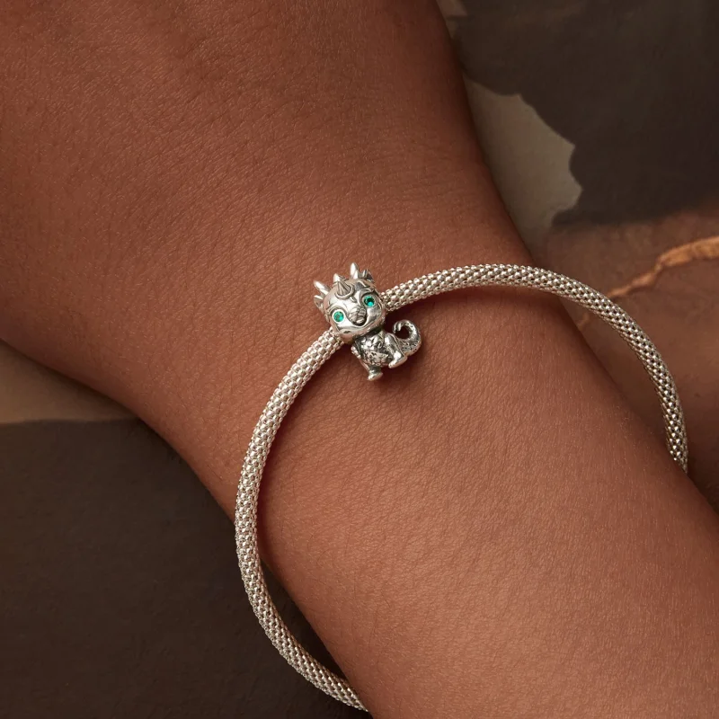 (imagem para) Miçangas de Pequeno Dragão Estilo PANDORA - SCC2720 - Visualizar 7