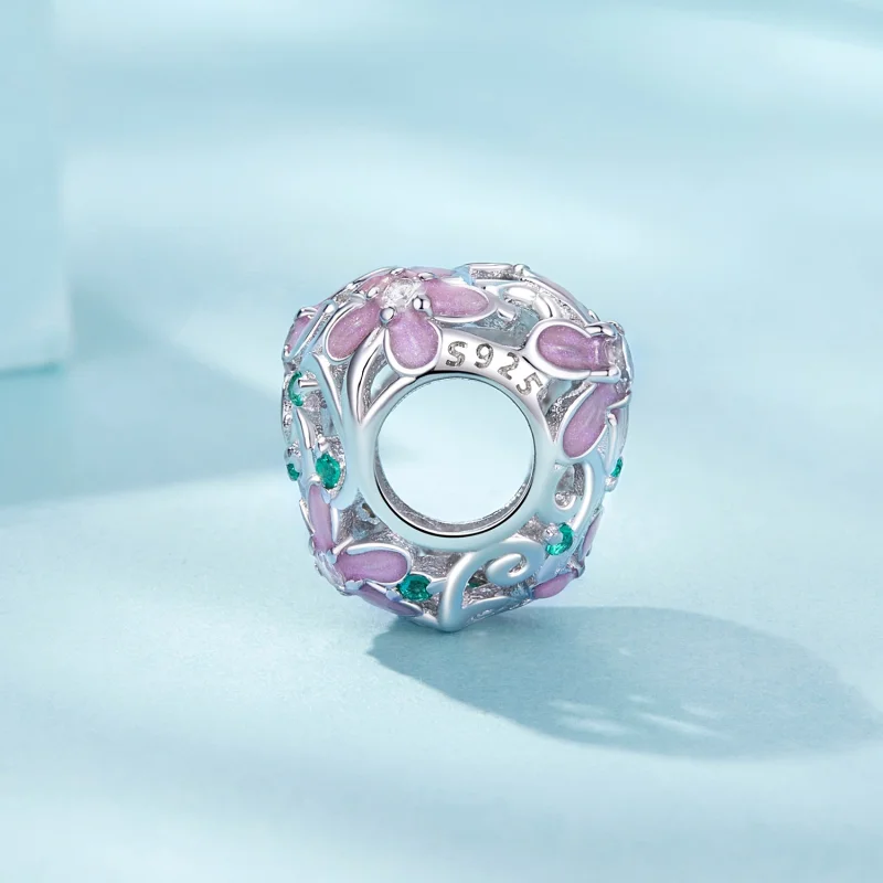 (imagem para) Miçangas de Videira Floral Estilo PANDORA - SCC2739 - Visualizar 3