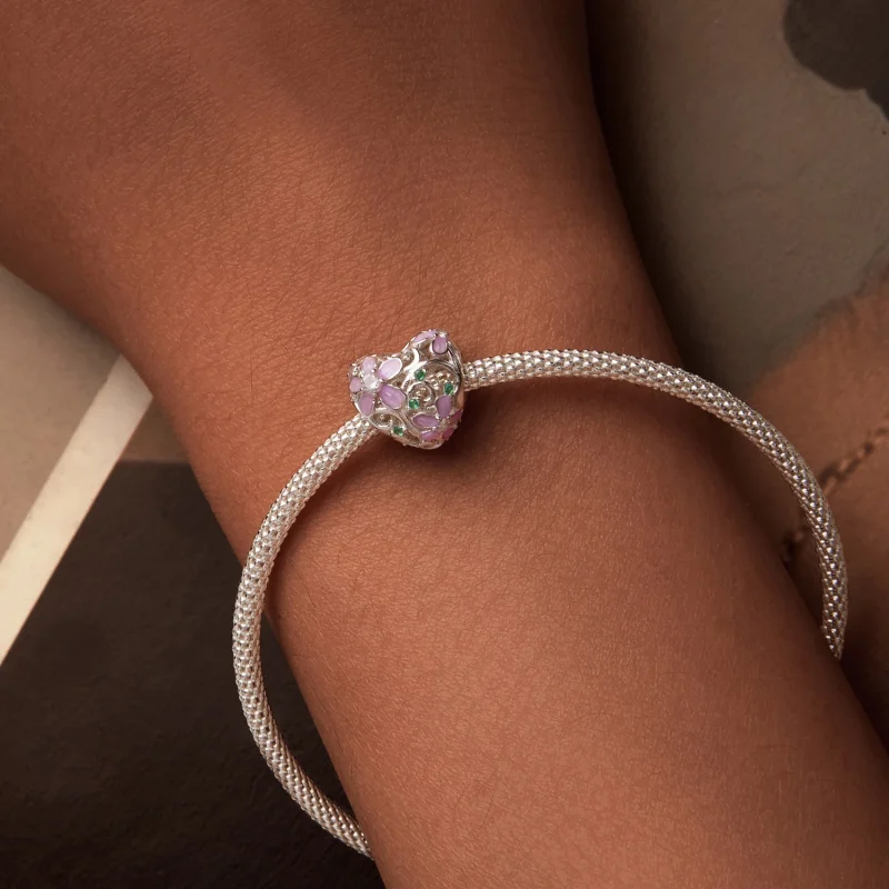 (imagem para) Miçangas de Videira Floral Estilo PANDORA - SCC2739 - Visualizar 7