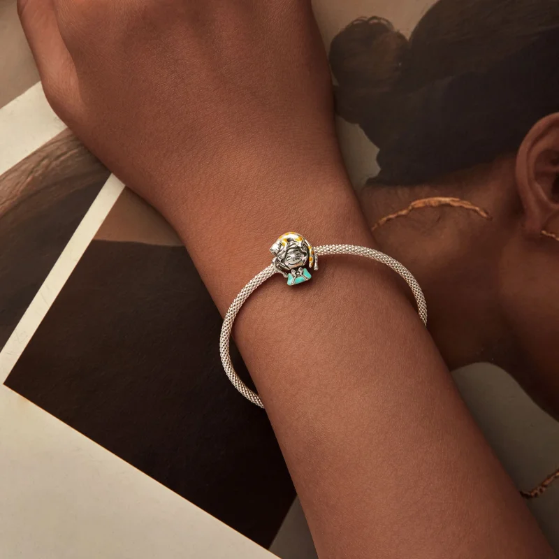 (imagem para) Miçangas Estilo PANDORA Garota Gato - SCC2719 - Visualizar 6