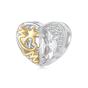 (imagem para) PANDORA Style Miçangas Coração de Mãe - BSC1002