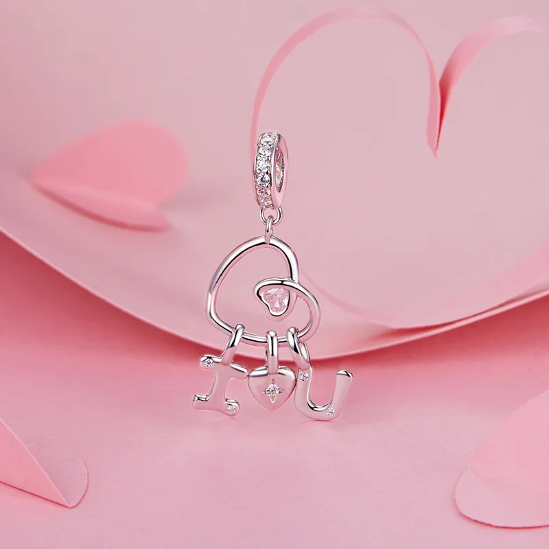 (imagem para) Pingente de Amor em Formato de Carta de Valentine Estilo PANDORA - BSC972 - Visualizar 2
