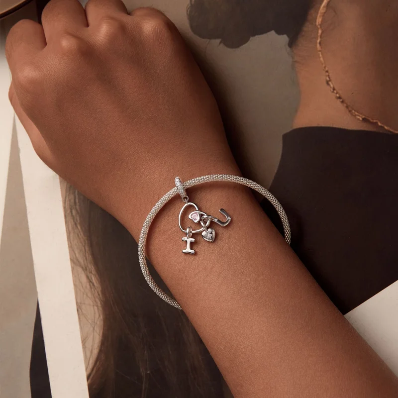 (imagem para) Pingente de Amor em Formato de Carta de Valentine Estilo PANDORA - BSC972 - Visualizar 5