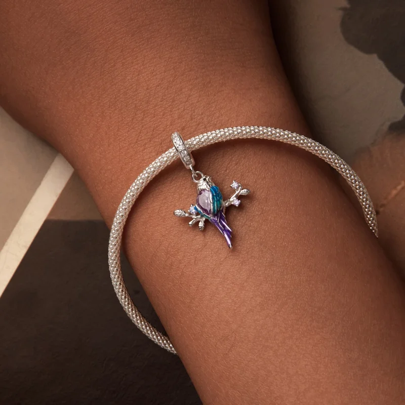 (imagem para) Pingente Estilo PANDORA Martim-Pescador - BSC985 - Visualizar 6