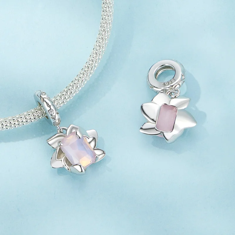 (imagem para) Pingente Lótus Estilo PANDORA - SCC2730 - Visualizar 4