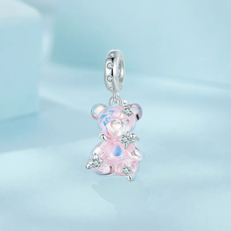 (imagem para) Pingente Urso de Fantasia Estilo PANDORA - SCC2754 - Visualizar 2