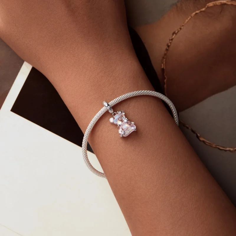 (imagem para) Pingente Urso de Fantasia Estilo PANDORA - SCC2754 - Visualizar 5
