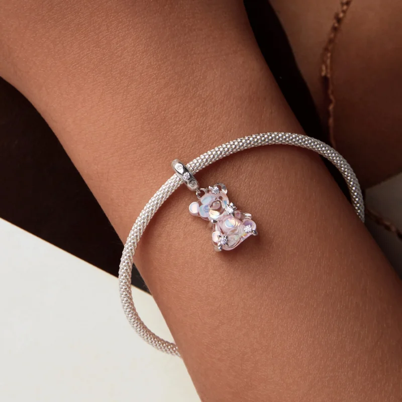 (imagem para) Pingente Urso de Fantasia Estilo PANDORA - SCC2754 - Visualizar 6