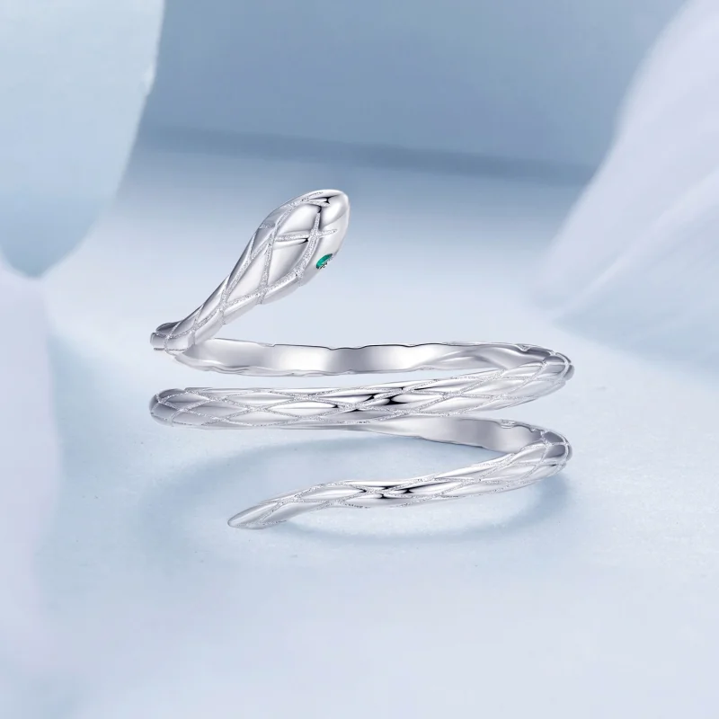 (imagem para) Anel Aberto Estilo Cobra PANDORA - BSR555-E - Visualizar 3