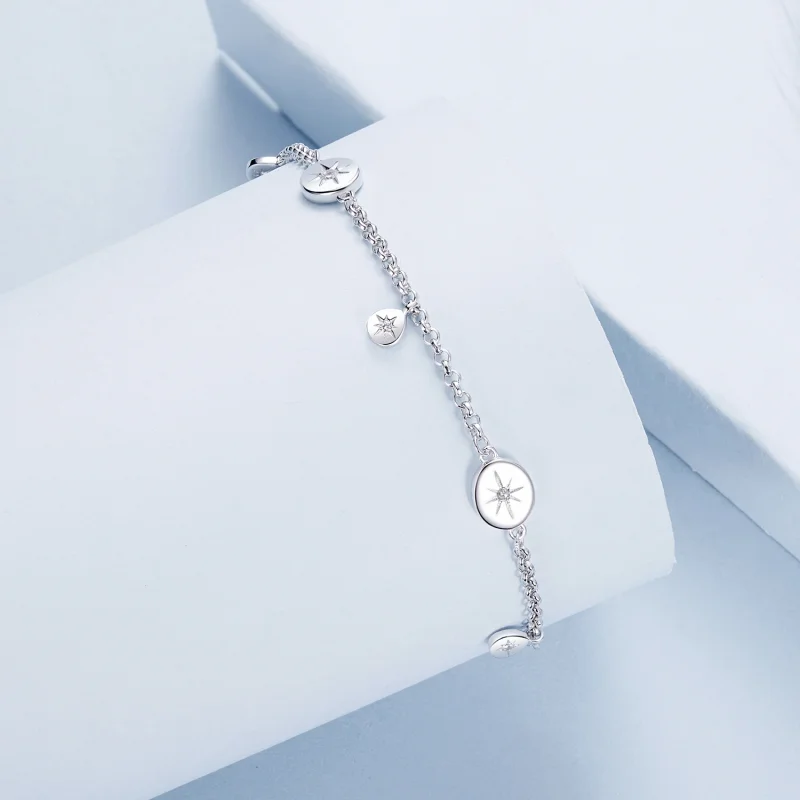 (imagem para) Bracelete de Franja Estilo Estrela PANDORA - BSB182 - Visualizar 2