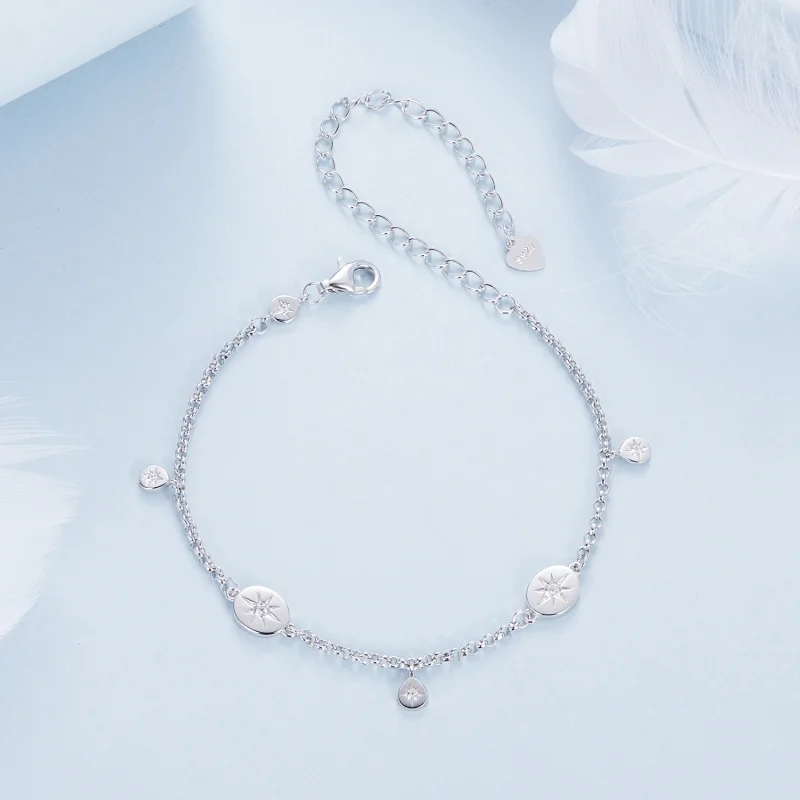 (imagem para) Bracelete de Franja Estilo Estrela PANDORA - BSB182 - Visualizar 3