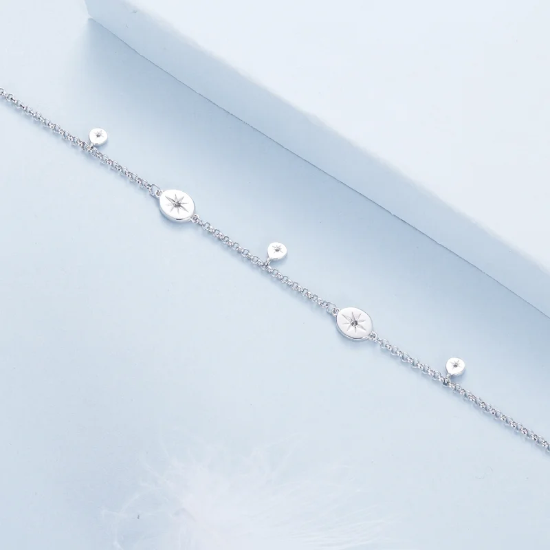 (imagem para) Bracelete de Franja Estilo Estrela PANDORA - BSB182 - Visualizar 4