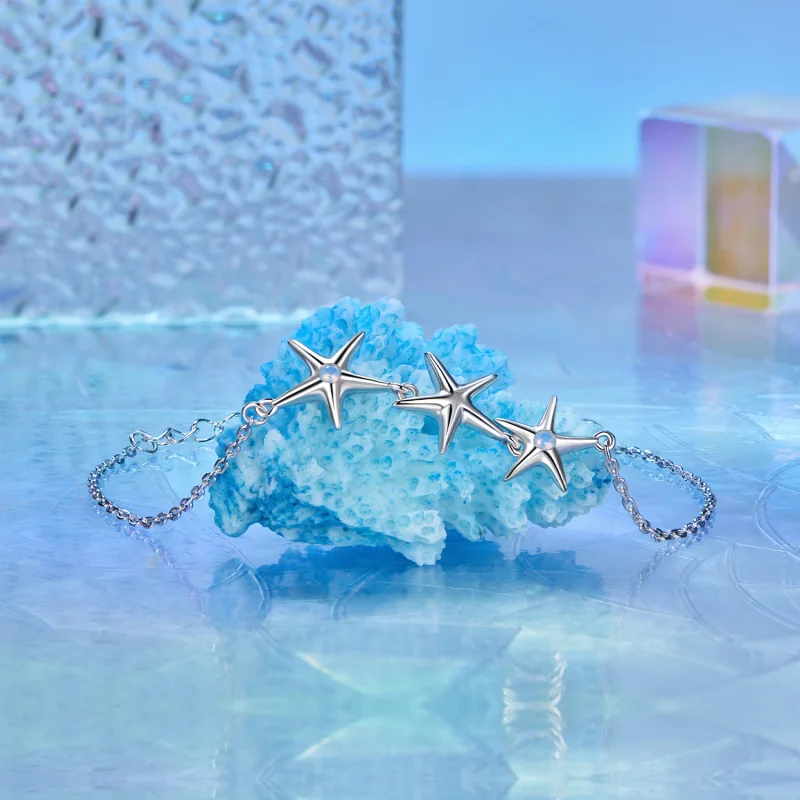(imagem para) Bracelete Estrela-do-mar Estilo PANDORA - SCB275 - Visualizar 2