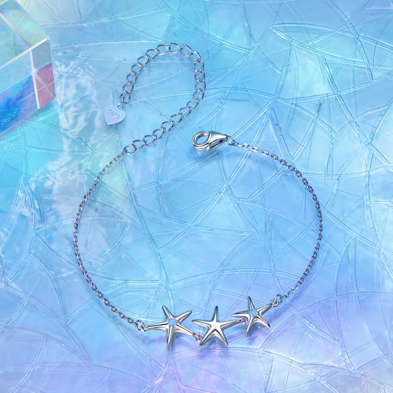 (imagem para) Bracelete Estrela-do-mar Estilo PANDORA - SCB275 - Visualizar 3