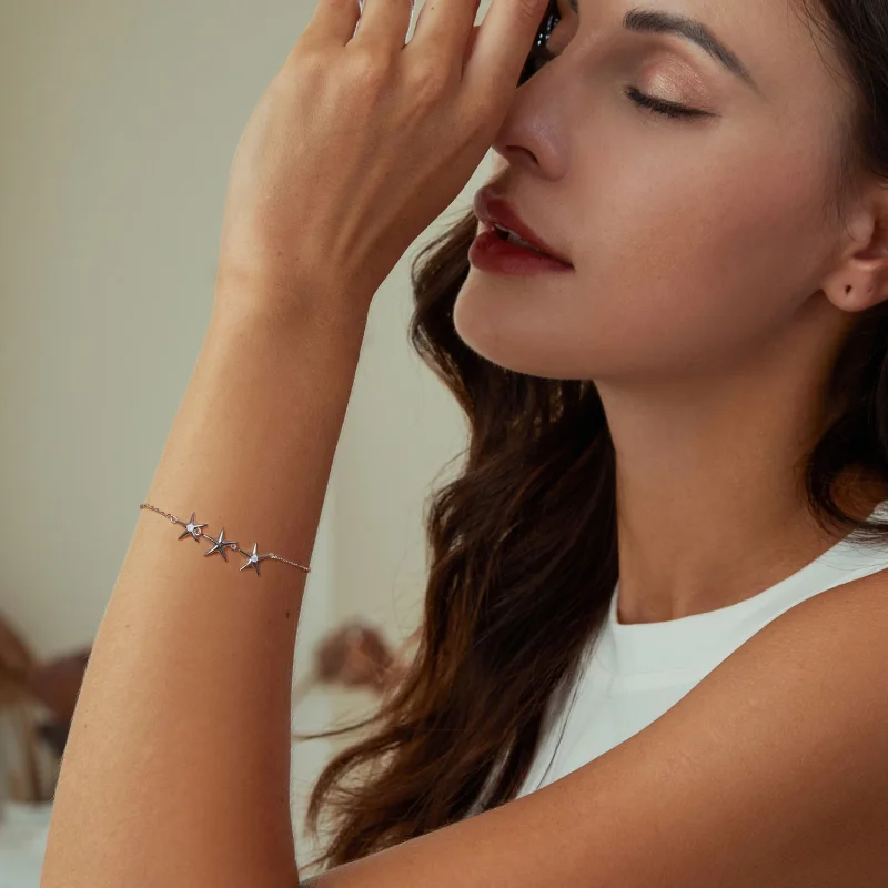 (imagem para) Bracelete Estrela-do-mar Estilo PANDORA - SCB275 - Visualizar 7