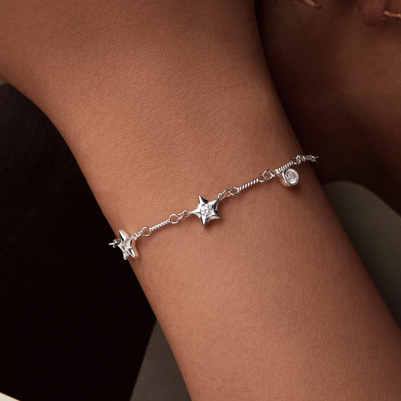 (imagem para) Bracelete Estrela Estilo PANDORA - SCB278 - Visualizar 7