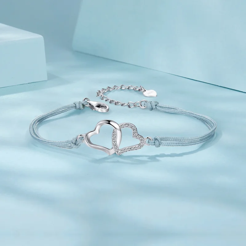 (imagem para) Bracelete PANDORA Style Corações Entrelaçados - SCB274 - Visualizar 3