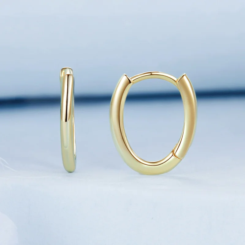 (imagem para) Brincos Oval Estilo PANDORA - BSE1015-B - Visualizar 2