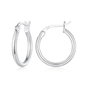 (imagem para) Brincos Pandora Style Medium Circle Hoops - SCE1608-M