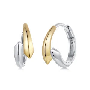 (imagem para) Brincos PANDORA Style Two-tone - BSE1021
