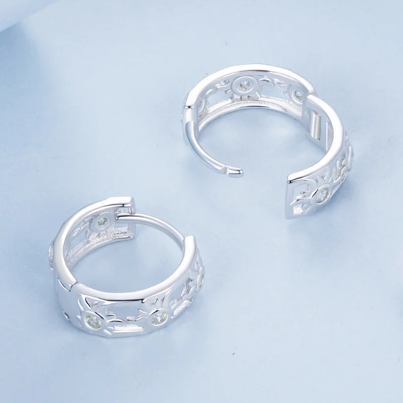 (imagem para) Brincos Sol Estilo PANDORA - BSE1007 - Visualizar 4