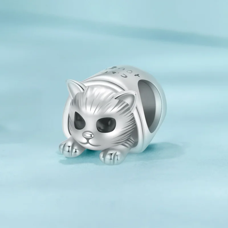(imagem para) Charm Casa Aconchegante para Gatos PANDORA Style - SCC2797 - Visualizar 2