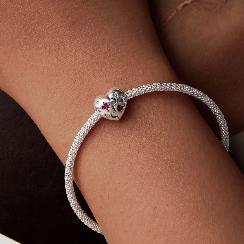 (imagem para) Charm Coração Quebra-Cabeça estilo PANDORA - SCC2775 - Visualizar 7