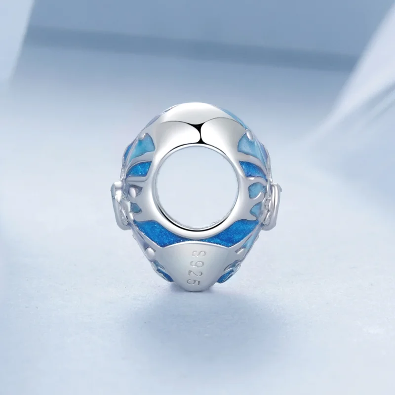 (imagem para) Charm Cruz em Formato de Coração Estilo PANDORA - BSC1024 - Visualizar 3