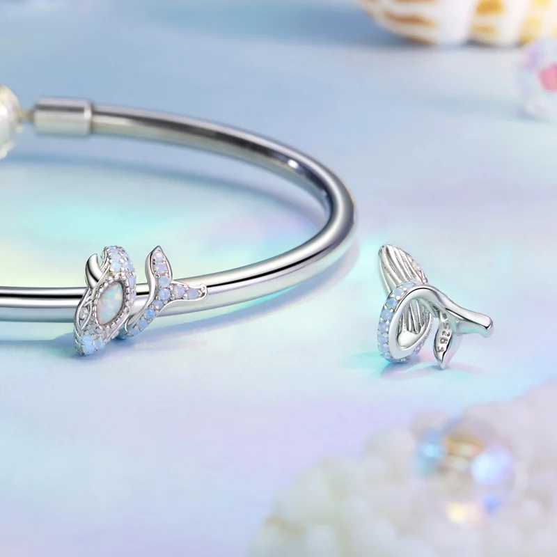 (imagem para) Charm de Baleia Azul Estilo PANDORA - BSC1015 - Visualizar 4