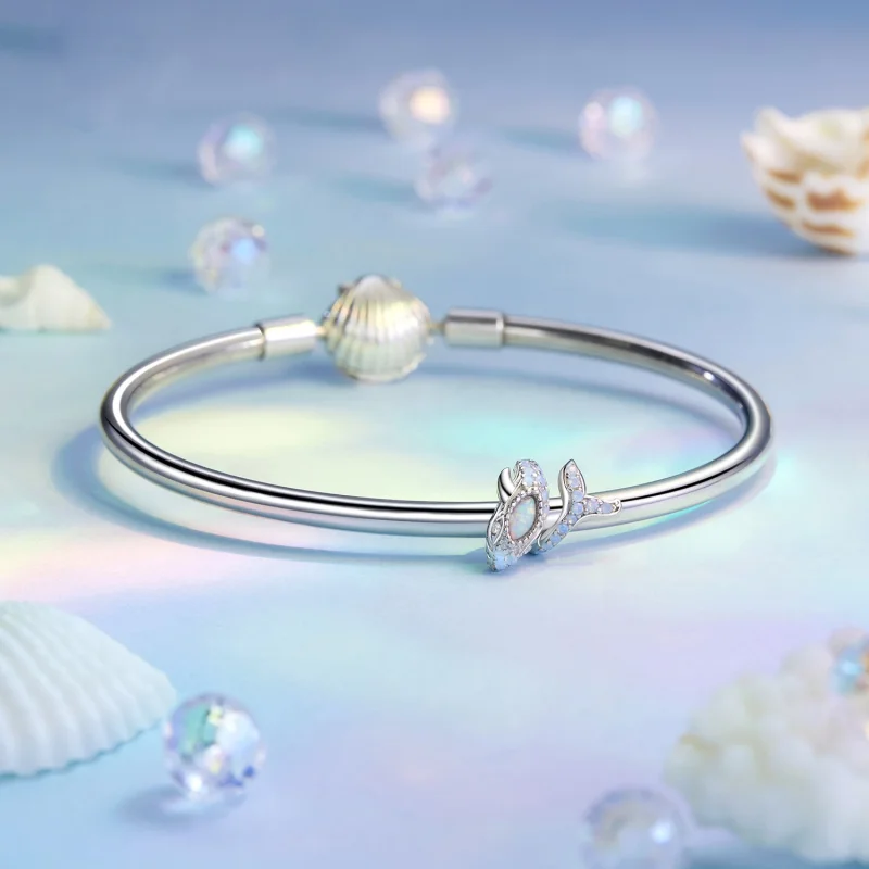 (imagem para) Charm de Baleia Azul Estilo PANDORA - BSC1015 - Visualizar 5