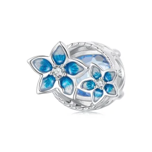(imagem para) Charm de Flor Pequena de Delfínio Estilo PANDORA - BSC1029