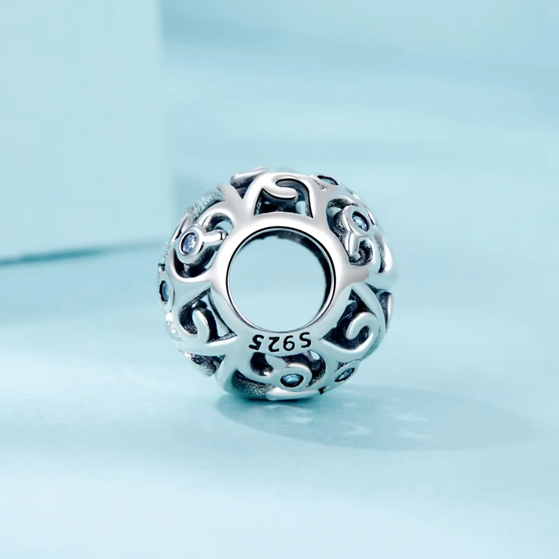 (imagem para) Charm de grama crespa estilo PANDORA - SCC2785 - Visualizar 3