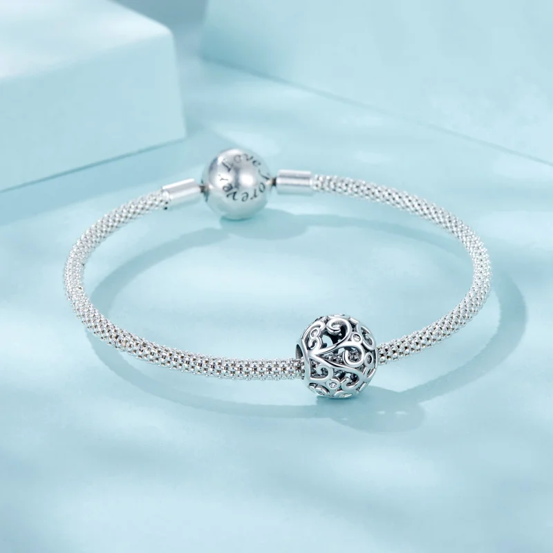 (imagem para) Charm de grama crespa estilo PANDORA - SCC2785 - Visualizar 5