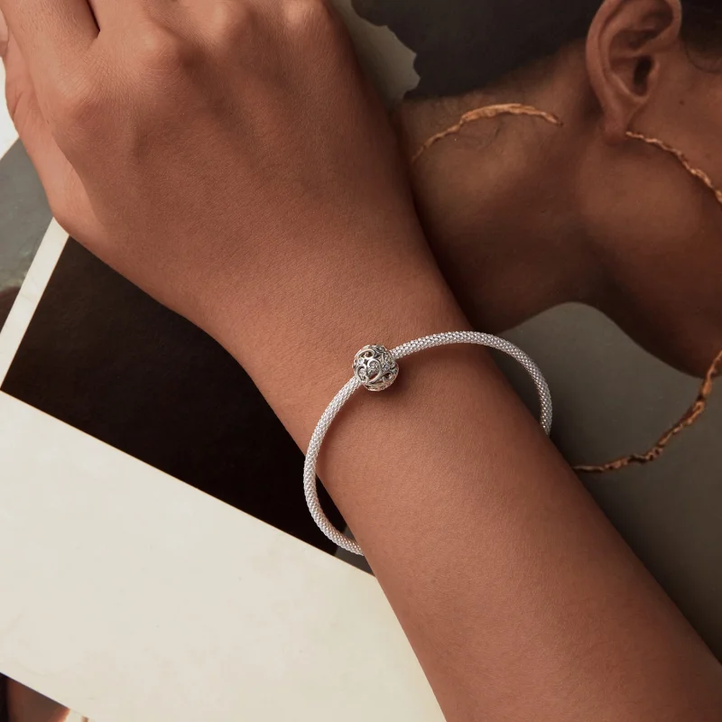 (imagem para) Charm de grama crespa estilo PANDORA - SCC2785 - Visualizar 6