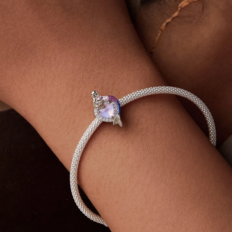 (imagem para) Charm Mermaid Estilo PANDORA - SCC2769 - Visualizar 7