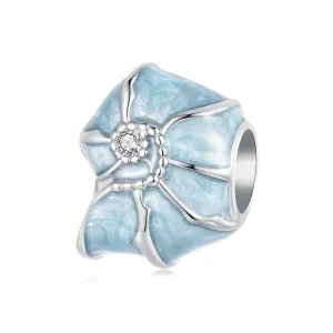 (imagem para) Charm PANDORA Estilo Concha Azul - BSC1018