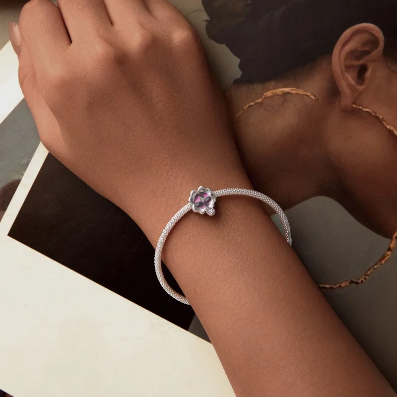 (imagem para) Charm PANDORA Style Trevo de Quatro Folhas - SCC2780 - Visualizar 6