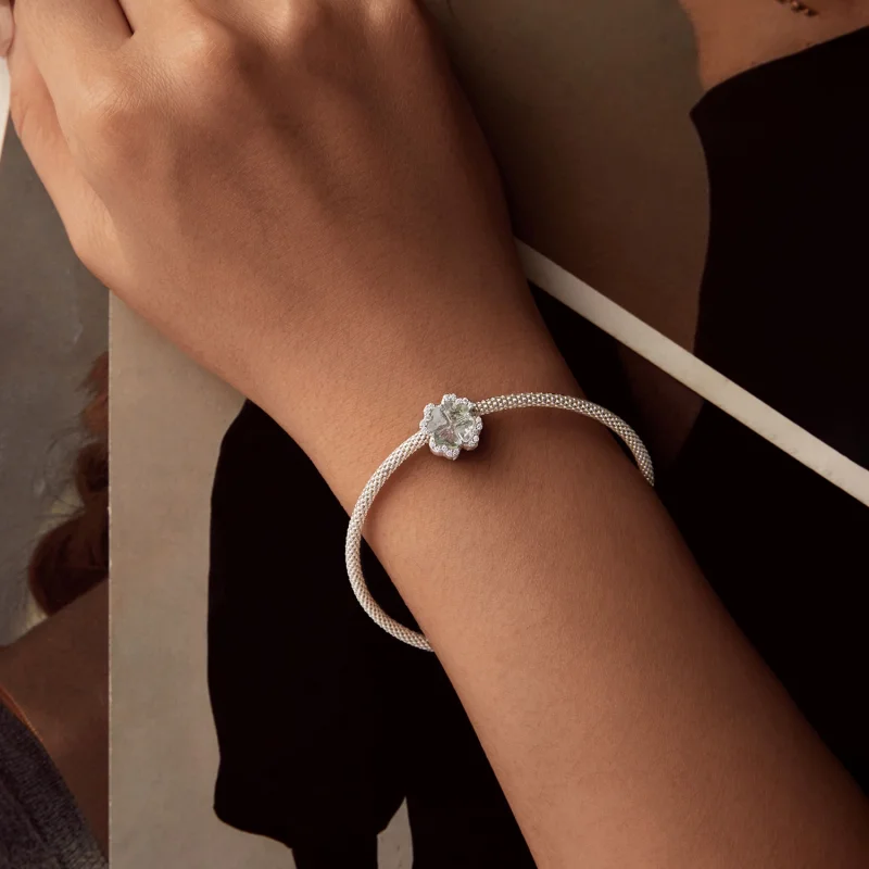 (imagem para) Charm PANDORA Style Trevo de Quatro Folhas - SCC2803 - Visualizar 6