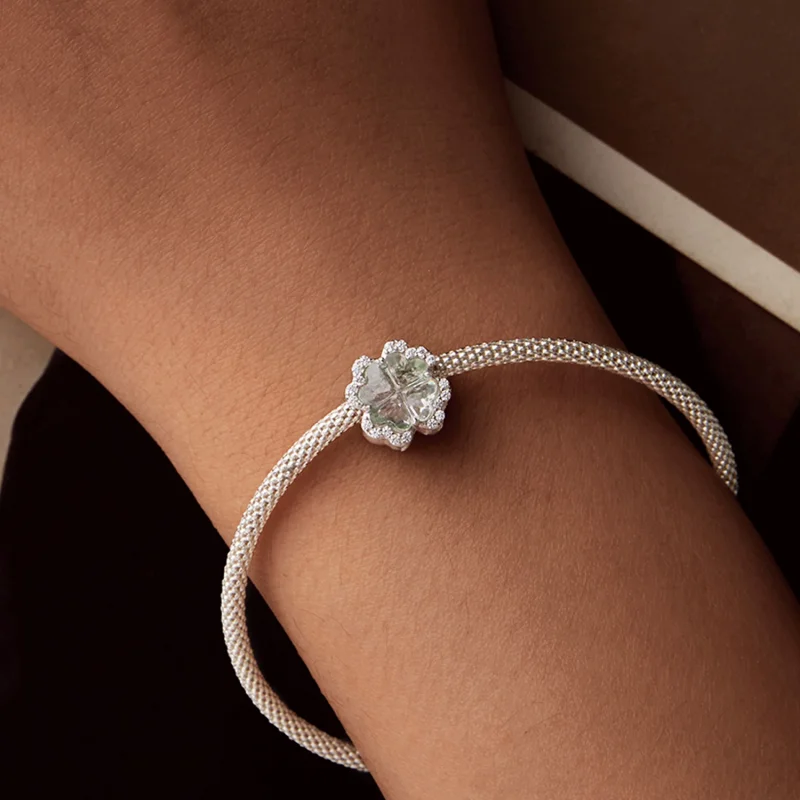 (imagem para) Charm PANDORA Style Trevo de Quatro Folhas - SCC2803 - Visualizar 7