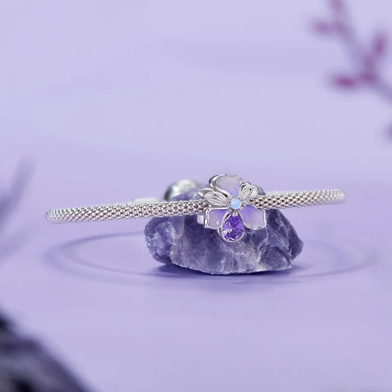 (imagem para) Charm Romântico Íris PANDORA Style - BSC1031 - Visualizar 5