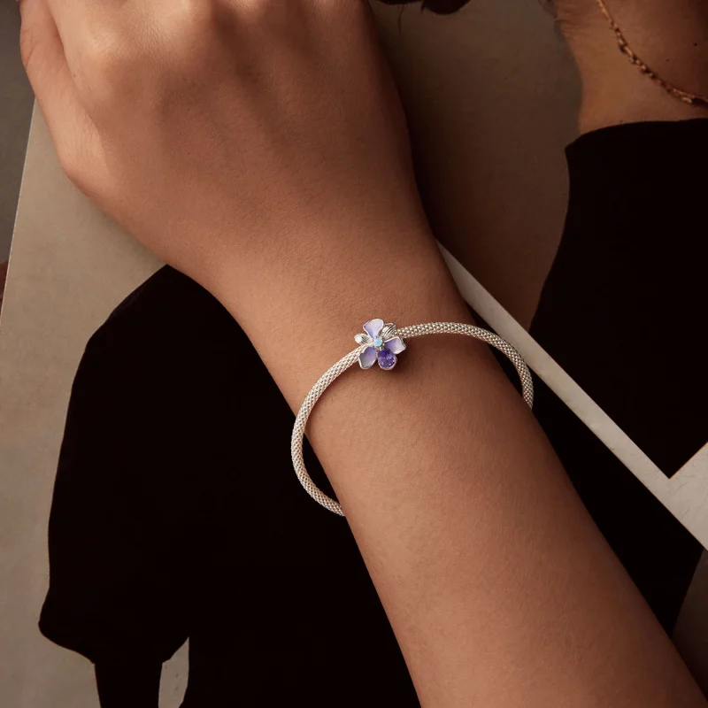 (imagem para) Charm Romântico Íris PANDORA Style - BSC1031 - Visualizar 6