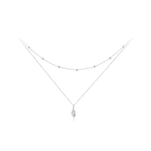 (imagem para) Colar de Concha no Estilo PANDORA - BSN387