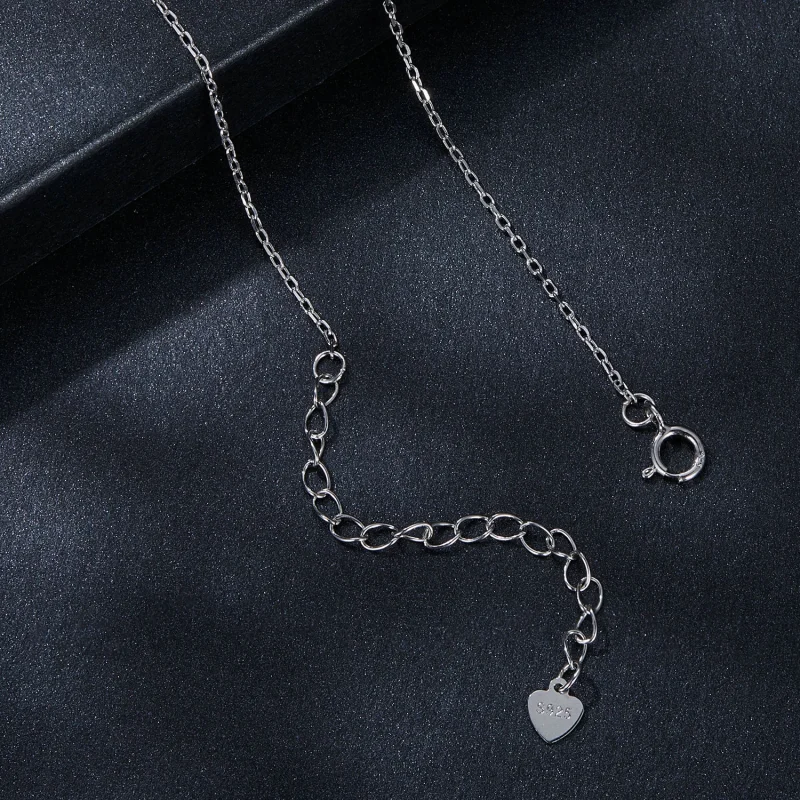 (imagem para) Colar de Moissanita PANDORA Style Brilliant Beauty 1ct (com um certificado) - MS - Visualizar 4