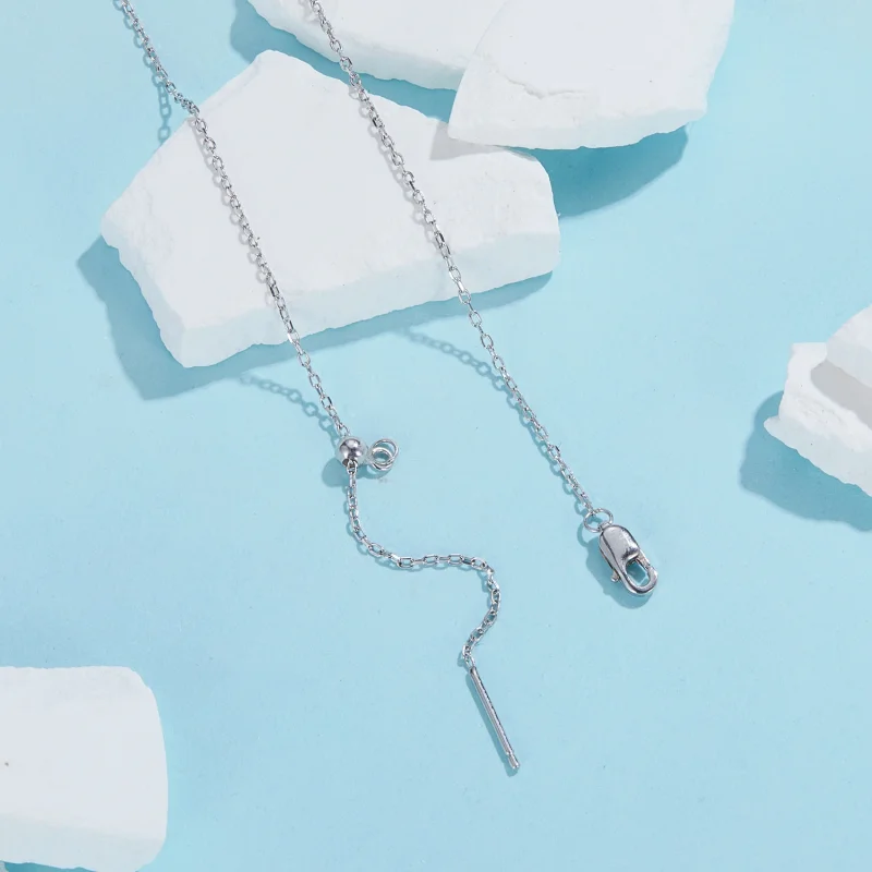 (imagem para) Colar de Turquesa Estilo PANDORA - BSN388 - Visualizar 4