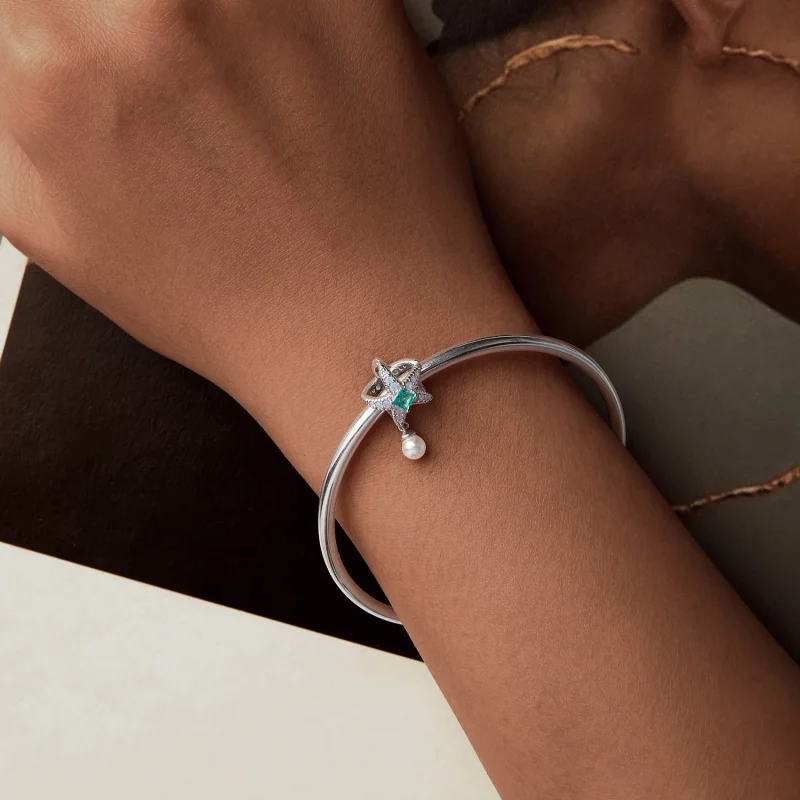 (imagem para) Estrela-do-Mar PANDORA Style com Pingente - BSC1014 - Visualizar 5